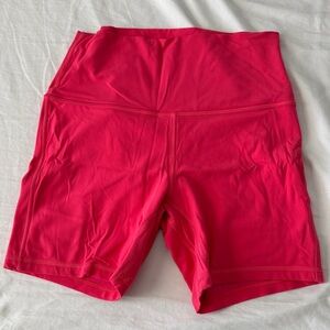 Lululemon Shorts- Women's Pink High-Waisted Shorts